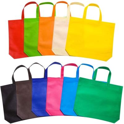 China Bolsas de compras portátiles no tejidas reciclables con logotipo impreso personalizado en venta