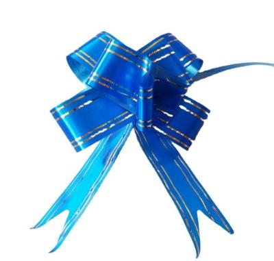 China PP Pull String Ribbon Wedding Car Bow for Christmas Gift Packaging in Various Sizes for sale