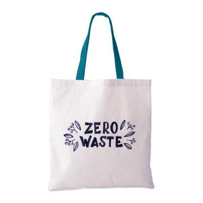 China Soft Canvas Recycle Tote Bag Made of Sustainable Reusable Cotton for sale