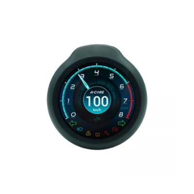 China Full Plastic LCD Tachometer GPS Digital Motorcycle Waterproof Fuel Gauge for sale