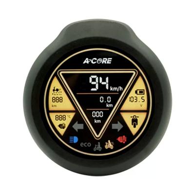 China Plastic LCD Display GPS Tachometer With Tachometer E Scooter Motorcycle Boat Digital Gauge for sale