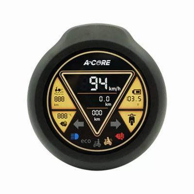 China Plastic Meter LCD Display Gauge For Electric Scooter for sale