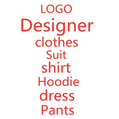 China Daily life + sports fashion trend logo clothing shirt temperament brand designer sweater suit letter custom letter dress for sale