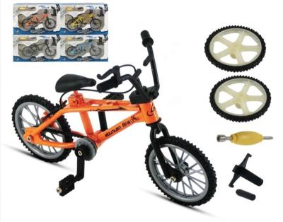 China Toy Alloy Diecast Diecast Model Car Bike For Mini Finger Toys Bike Model Bicycle for sale