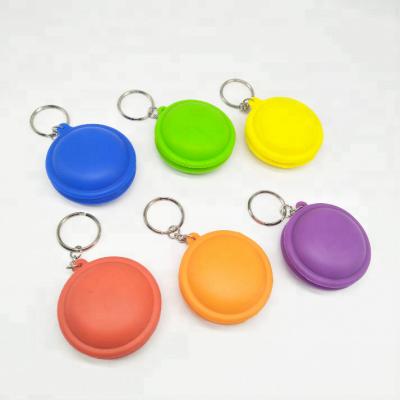 China High quality promotion! Silicone Earphone Cable Winder Holder Key Chain For Promotion Earphone for sale