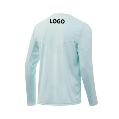 China Antibacterial Antibacterial Custom Ventilated 50 UPF Mens Long Sleeve Fishing Shirts for sale