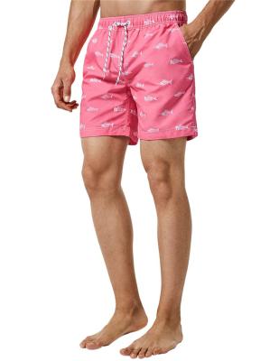 China Men's Elastic Waist Drawstring Anti-UV Canvas Anti-UV Beach Shorts Summer Casual Classic Fitted Short Pants With Pockets for sale