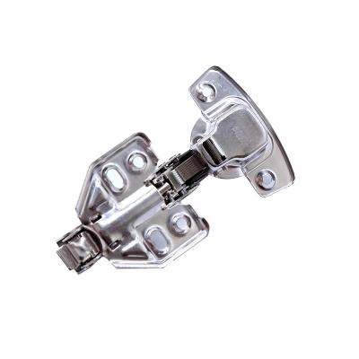 China Furniture Hardware Full Lap Hinge 35Mm Modern Soft Dampening Narrow Closet Hydraulic Sideboard Hinge for sale