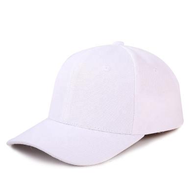 China Custom 6 JOINT Panel Curved Brim Sports Caps Womens Mens Designer Baseball Hats Adjustable Plain White Baseball Cap for sale