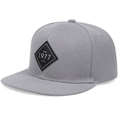 China Wholesale Custom Logo Fashion Hip Hop Baseball Hat Factory Brim Flat Brim Snapback Hat COMMON Front Patch Adjustable Sports Caps 6 for sale