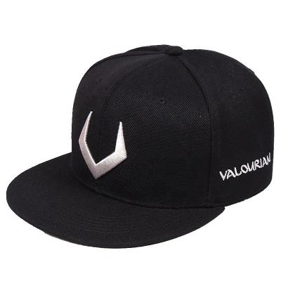 China JOINT Factory Wholesale Custom Logo Fashion Hip Hop 3D Embroidery 6 Panel Flat Adjustable Hat Snapback Baseball Brim Sports Urban Hats for sale