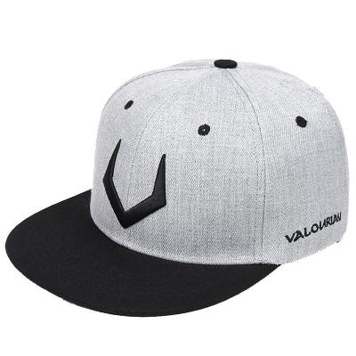 China JOINT Factory Wholesale Custom Logo Fashion Hip Hop 3D Embroidery 6 Panel Flat Adjustable Hat Snapback Baseball Brim Sports Urban Hats for sale