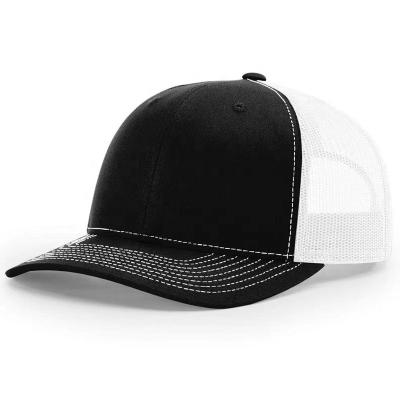 China Wholesale 6 JOINT Panel Factory Curved Brim Lightweight Sports Cap Richardson Mesh Back 112 Baseball Hats Trucker Custom Adjustable Hat for sale