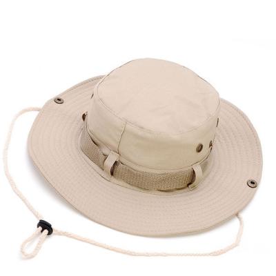 China Fisherman Wide Hat Men Women Logo Designer Plain Bucket Hats Custom Made Luxury White Character Size Brim Wholesale Quality With String for sale