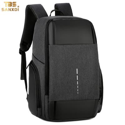 China SANXDI Water Resistant Laptop Backpack Travel Business Backpack College School Bookbag for Girls Boys with USB and Earphone Hole for sale