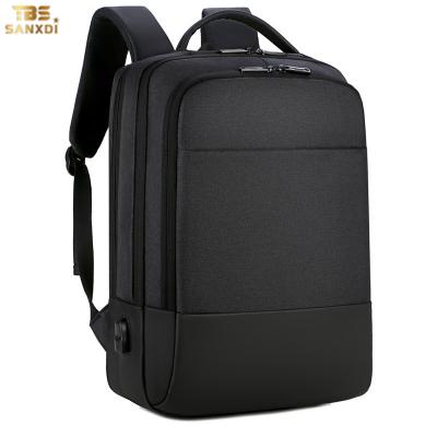 China SANXDI Amazon Water Resistant Laptop Backpack with USB Port Business Filling Bag for Men Women School Backpack Water Proof Package for sale