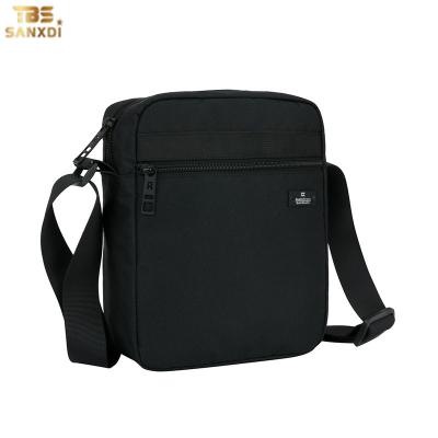 China Custom Water Resistant SANXDI Logo Nylon Messenger Bag Crossbody Sling Bags Small Shoulder Bag For Men And Women for sale