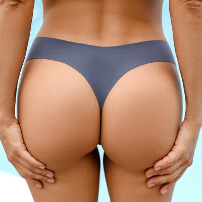 China Soft 0908-1 Stretch Bikini Antibacterial Women's Seamless Underwear Cotton Briefs Panties For Women for sale