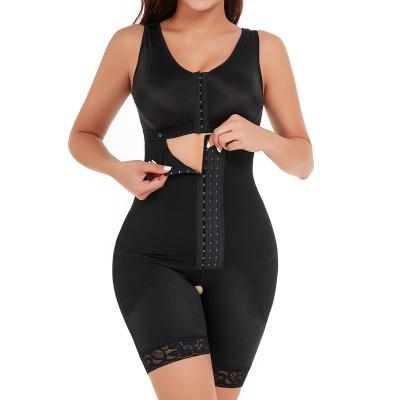 China Factory New Women Antibacterial Control Antibacterial Tummy Control High Compression Post Surgery Shapewear Slimming Belt Jumpsuit Butt Lift One-Piece Underwear for sale