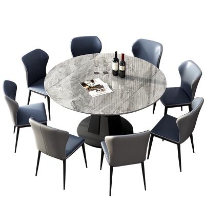 China Popular High Quality Modern Design Dining Room Furniture Luxury Modern Dining Table Set Royal Wood OEM Art Glass Type Velvet Gold Seat From China for sale