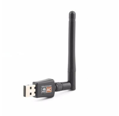 China 600Mbps USB Wifi Adapter Antenna USB 2.0 WiFi Desktop LAN Ethernet Network Card Wireless Dongle With 802.11ac 5GHz 2.4GHz Air Dongle for sale