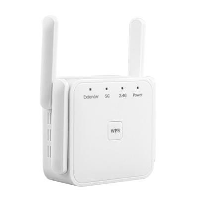 China Long Range Full WiFi WiFi Signal Booster Repeater 1200Mbps Wireless Booster Supplement Wireless Network Supplement for sale