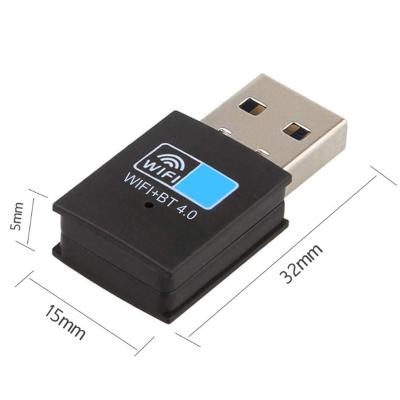 China Desktop 2-in-1 BT WiFi Wireless Network Adapter For Win10 Computer for sale