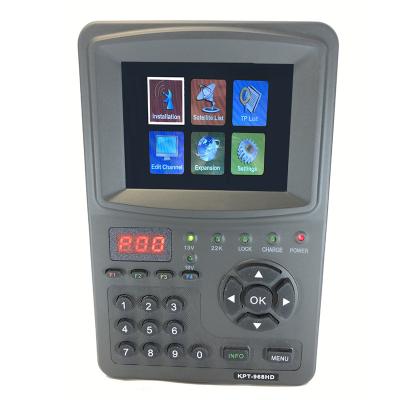 China KPT-968HD New Arrival SAT Finder Digital Satlink Satfinder 3.5 Inch LCD Color Screen Digital Signal Finder Satellite Meter KPT-968HD for sale