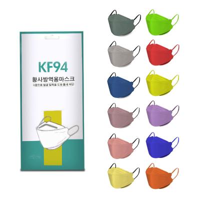 China KF94 Mask, KF94 Disposable Colorful Cool Feeling KF94mask Breathable Multicolor KF KF 94 Face Mask Summer Ice Multicolor KF94 Mask for sale