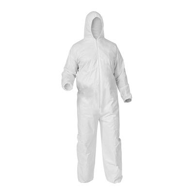 China Microporous coverall waterproof/dustproof disposable chemical protective suit with ce for sale