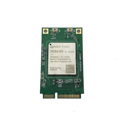 China Router BG95M3LA-64-SGNS LTE BG95 Mini Pcie Cat M1/ Cat NB2/EGPRS Module BG95-M3 NBIOT+GPS Module for sale