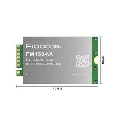 China Router Fibocom FM150-NA M.2 5G Module North America Qualcomm SDX55 Chip LTE B2 B4 B5 B7 B12 B13 B14 B17 B25 B26 B29 B30 B41 SA/NSA for sale