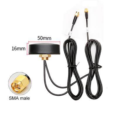 China GPS+GSM/3G/4G Combo Antenna SMA-J Male Outdoor Waterproof Combo Antenna High Gain SMA Antenna for sale