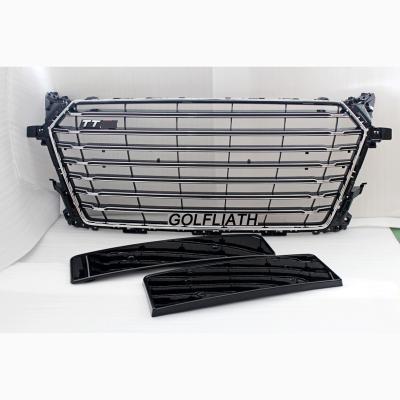 China ABS For Audi TT TTS Glossy Black Matte Gray Grille 2015 2016 for sale