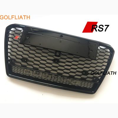 China ABS For ABS RS7 Front Bumper Grille Car-styling Center Grille For Audi A7 & S7 & RS7 2011-2014 for sale