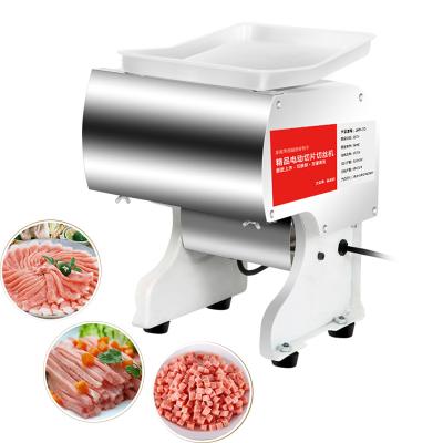 China High Efficiency Customized Meat Slicing Electric Meat Slicing Machine Stainless Steel Frozen Meat Cleaver Industrial Slicers for sale