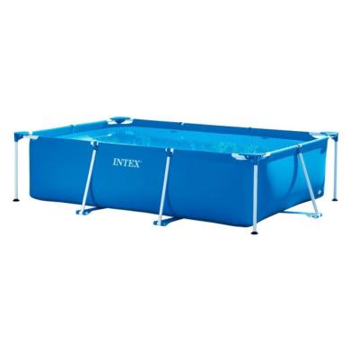 China INTEX 28272 Piscina Durable Inflatable Household Folding Tub Adult Blue Above Ground Inflatable Rectangular Swimming Pools for sale