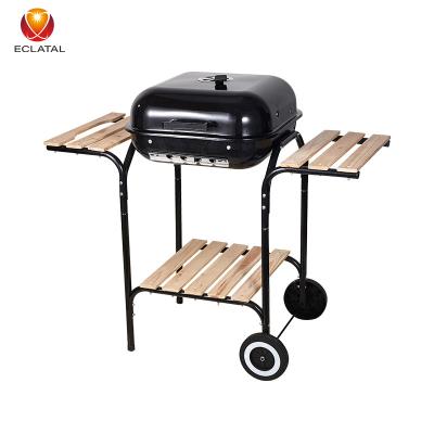 China Easily Assembled Portable BBQ Outdoor Camping Charcoal Grill Stainless Steel Charcoal BBQ Grill for sale