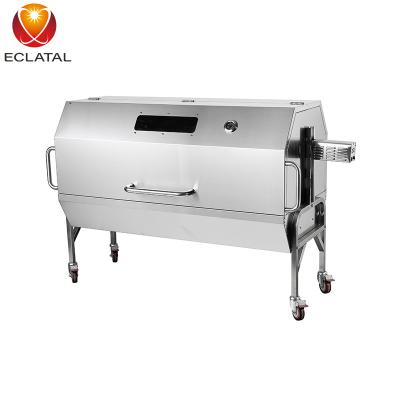 China Easily Assembled Made In China Stainless Steel Charcoal Barbecue Spit Rotisserie Gas BBQ Grills for sale