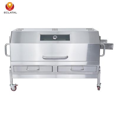 China Wholesale Easily Assembled Stainless Steel Pork Roast BBQ BBQ Grill Pork Lamb Spit Rotisserie Rotisserie for sale