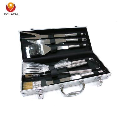 China Wholesale Easily Cleaned BBQ Grill Tools BBQ Set Charcoal BBQ Tools Accessories Set BBQ Grilling Utensil for sale