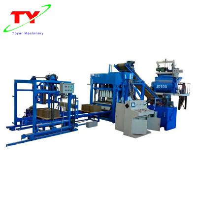 China Construction material stores QT4-18 factory price vibratory hydraulic cement block hollow machine Philippines for sale