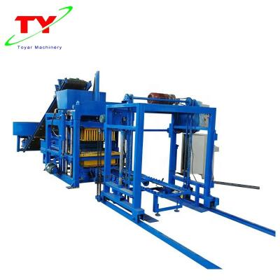 China Building Material Shops QT4-18 Automatic Cost Effective Concrete Cement Cavity Interlocking Brick Block Making Machine for sale