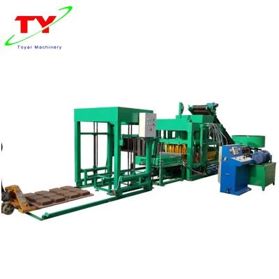 China Building Material Shops QT4-18 Hydraulic Cement Concrete Cavity Paving Interlocking Blocks Machine for sale