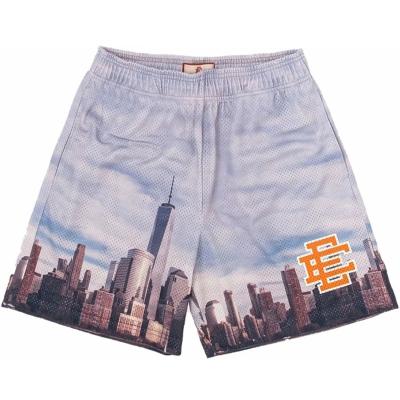 China Custom Men Mesh Shorts Eric Emmanuel Basketball Logo Blank Mesh Shorts Gym Strip Anti-Static Wholesale EE Eric Emanuel for sale