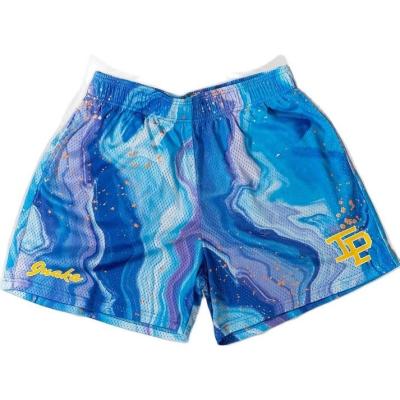 China Custom Inaka Power Summer Elastic Waist Panel Shorts Polyester Gym Jogging Swimming Trunks Beach Swim Abbreviations Men With Pocke for sale