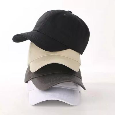 China Custom Embroidery Casual Logo Dad Hat, OEM Wholesale Buckle Adjustable Cotton Metal Mens Plain 6 Panel Unstructured 100% Baseball Cap for sale