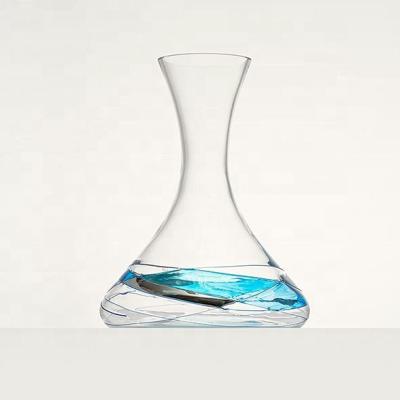 China Lead Free Crystal Glass High Quality Lead Free Crystal Glass Wine Decanters with Painting for sale