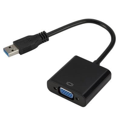 China LAPTOP USB 3.0 to External VGA 1080P Video Display Adapter Multi-Display Converter Cable for Projector Laptop Monitor PC Windows 7/8 for sale