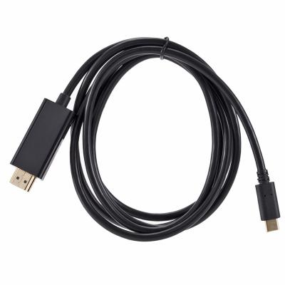 China LAPTOP 1.8M 6FT USB C to HDMI 4K Adapter Cable, USB 3.1 Type-C to HDMI Adapter Compatible for MacBook Pro HDMI to USB C Adapter for sale